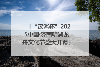 “汉酱杯”2025中国·济南明湖龙舟文化节盛大开幕
