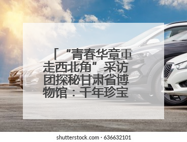 “青春华章重走西北角”采访团探秘甘肃省博物馆：千年珍宝诉说丝路辉煌