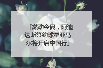燃动今夏，阿迪达斯签约球星亚马尔将开启中国行