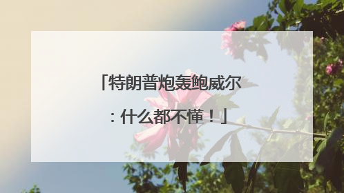 特朗普炮轰鲍威尔：什么都不懂！