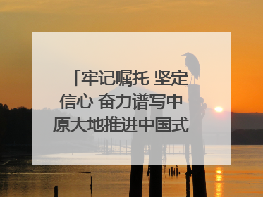 牢记嘱托 坚定信心 奋力谱写中原大地推进中国式现代化新篇章（六）河南绘就“行走河南·读懂中国”新画卷丨牢记嘱托谱新篇