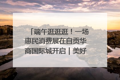 端午逛逛逛！一场惠民消费展在自贡华商国际城开启｜美好生活有“盐”味