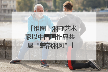 组图丨湘鄂艺术家以中国画作品共展“楚韵湘风”