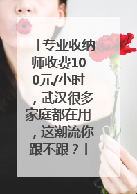 专业收纳师收费100元/小时，武汉很多家庭都在用，这潮流你跟不跟？