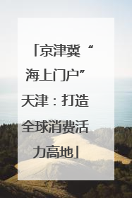 京津冀“海上门户”天津：打造全球消费活力高地