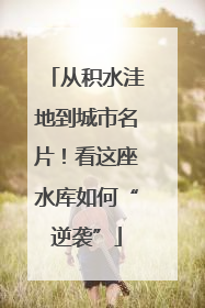 从积水洼地到城市名片！看这座水库如何“逆袭”