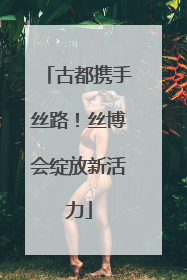 古都携手丝路！丝博会绽放新活力