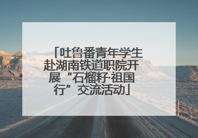 吐鲁番青年学生赴湖南铁道职院开展“石榴籽·祖国行”交流活动
