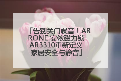 告别关门噪音！ARRONE 安侬磁力锁AR3310重新定义家居安全与静音