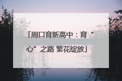 周口育新高中：育“心”之路 繁花绽放