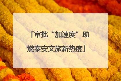 审批“加速度”助燃泰安文旅新热度