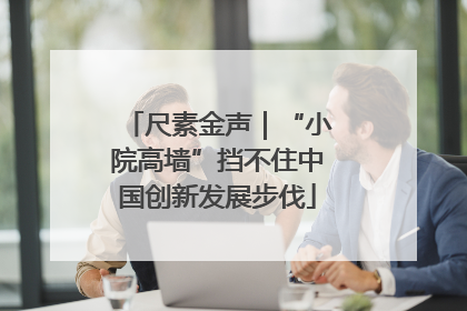 尺素金声｜“小院高墙”挡不住中国创新发展步伐