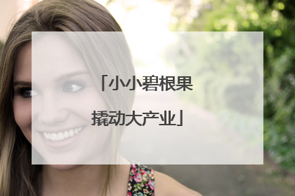 小小碧根果撬动大产业
