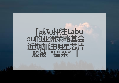 成功押注Labubu的亚洲策略基金 近期加注明星芯片股被“错杀”