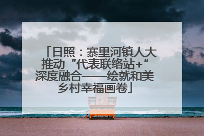 日照：寨里河镇人大推动“代表联络站+”深度融合——绘就和美乡村幸福画卷