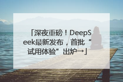 深夜重磅！DeepSeek最新发布，首批“试用体验”出炉→