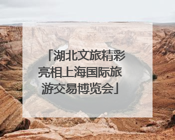 湖北文旅精彩亮相上海国际旅游交易博览会
