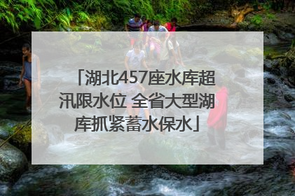 湖北457座水库超汛限水位 全省大型湖库抓紧蓄水保水