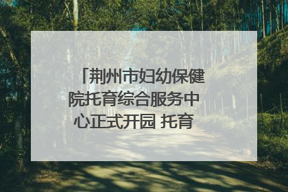 荆州市妇幼保健院托育综合服务中心正式开园 托育宣传月同步启动