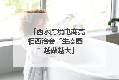 西永跨境电商亮相西洽会“生态圈”越做越大