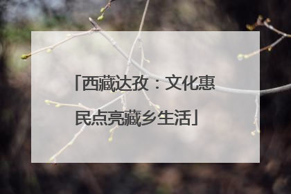 西藏达孜：文化惠民点亮藏乡生活