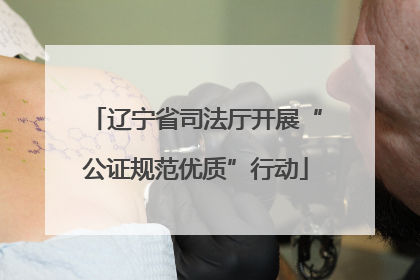 辽宁省司法厅开展“公证规范优质”行动