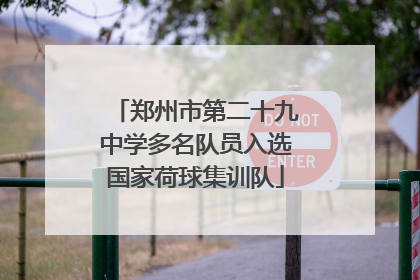 郑州市第二十九中学多名队员入选国家荷球集训队