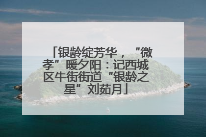 银龄绽芳华，“微孝”暖夕阳：记西城区牛街街道“银龄之星”刘茹月