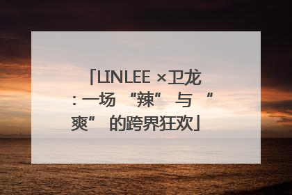 LINLEE ×卫龙：一场 “辣” 与 “爽” 的跨界狂欢